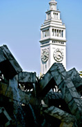 Ferry building & fountain